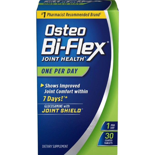 Osteo Bi-Flex Glucosamine w/ Vitamin D, One Per Day, Joint Health with Bone & Immune Support, 30 Coated Tablets