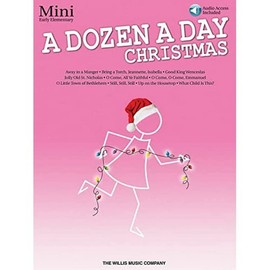 A Dozen a Day Christmas Songbook - Mini: Early Elementary Level