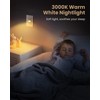 SURAIELEC 15AMP Outlet with Nightlight, Dusk to Dawn Guide Light,