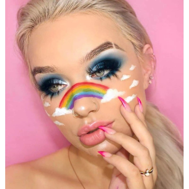 Girabella Delineador Activa Con Agua Face Art Paquete 12 Piezas