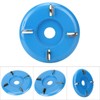 Wood Carving Disc Carbide Tungsten Steel 4 Teeth Woodworking Tool
