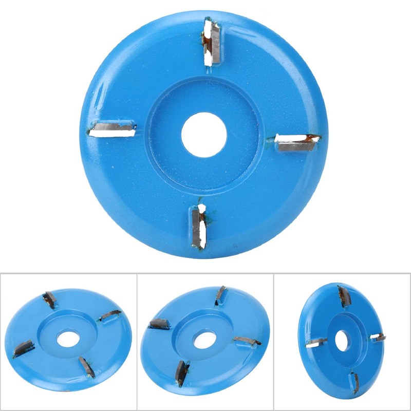 Wood Carving Disc Carbide Tungsten Steel 4 Teeth Woodworking Tool
