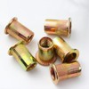 Drenky Rivet Nuts M5 Flat Head Thread Inserts Pack of