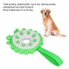 Dog Chewing Toy Bite Resistant Interactive Teeth Cleaning Round Puppy