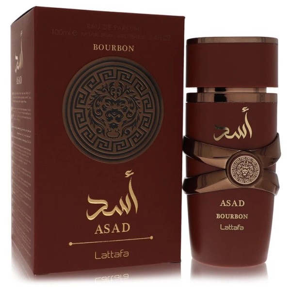 Lattafa Asad Bourbon by Lattafa Eau De Parfum Spray 3.4