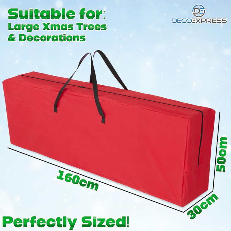 Christmas Tree Storage Bag - Zipped Christmas Storage Tree Bag