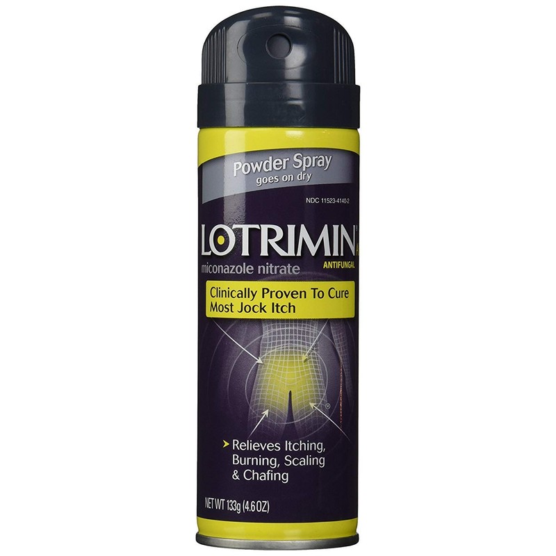 Lotrimin AF Jock Itch Powder Spray 4.60 oz (Pack of