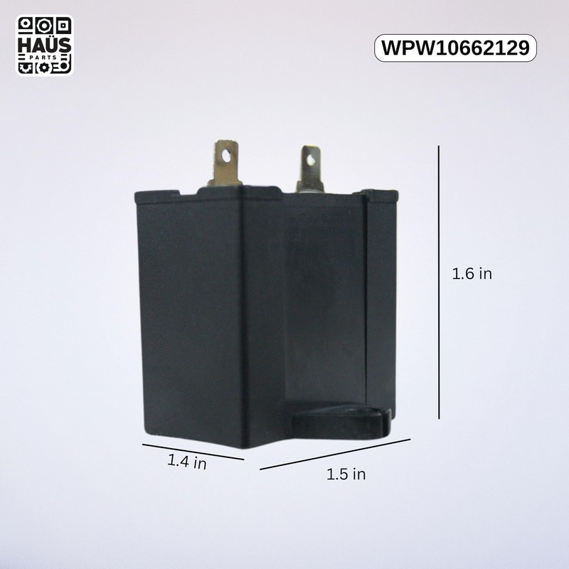 W10662129 Refrigerator Run Capacitor Motor Compatible with Top Brand Replacement