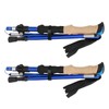2pcs Foldable Hiking Poles Set Outdoor Walking Climbing Alpenstocks Collapsible