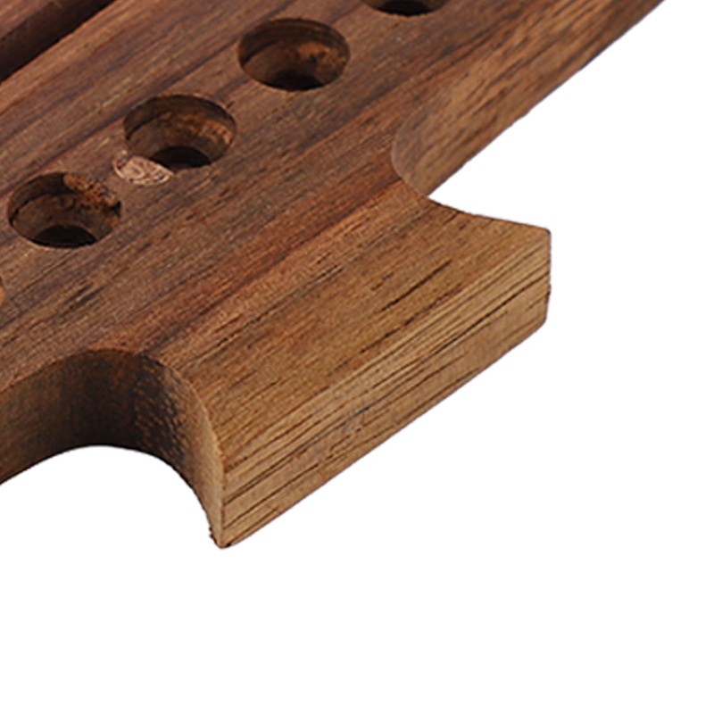 10PCS 6 String Acoustic Guitar Bridge Rosewood Set Musical Instrument