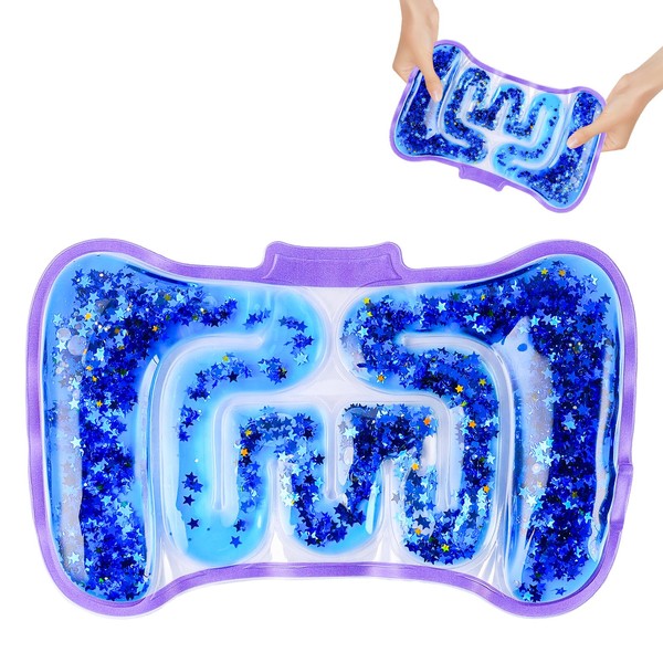 Sensory Toy, Sensory Tubes, Fidget Toy, Liquid Fidget Squishy Maze
