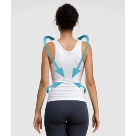 Posture Correction Tank Top for Women Back Pain Back and Shoulder Free Push Up Chest Support Enhance Figure Promotes Blood Circulation