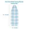 Polder Extra Wide Ironing Board Cover, Stain Resistant, Water Repellent,