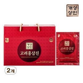 고려홍삼진 50ml x 30포 1+1 /총 2박스 Korean Red Ginseng Extract 50ml x 30 packs 1+1 / Total 2 boxes