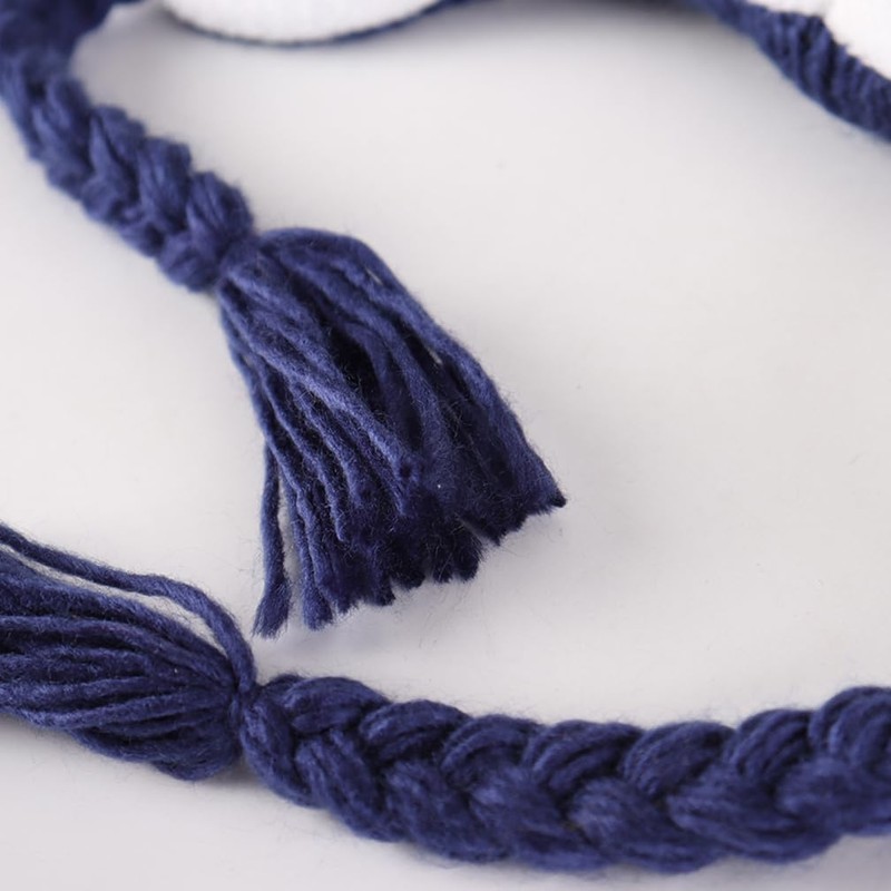 YAMEE Girls' Winter Hat with Ear Flaps Warm Colourful Knitted