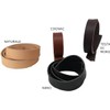 30 mm Leather Strips - Natural Leather Colour -