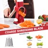 Rotary Cheese Grater with Handle Kitchen Shredder Slicer Grater Slicer