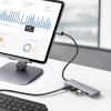 Hub Usb C Ugreen 4 En 1 Multipuerto 4 Puertos
