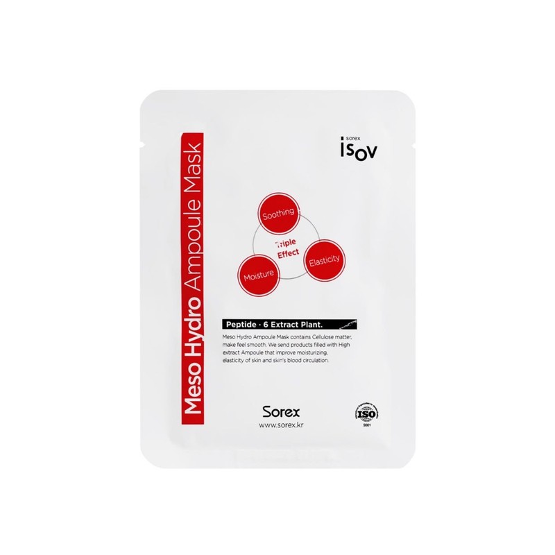 Isorb Mezzo Hydro Ampoule Mask Pack (10 sheets) / 아이소브