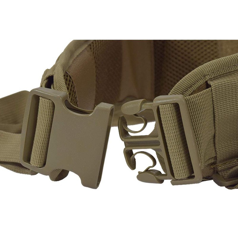 SINAIRSOFT Tactical Waist Belt with X-Shaped Suspenders Free Straps Airsoft