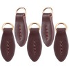 AUEAR, 5 Pack Replacement Zipper Pulls Leather Sliders for DIY
