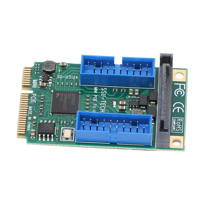 MINI PCIE to USB3.0 Front Expansion Card for Windows XP/2003/Vista