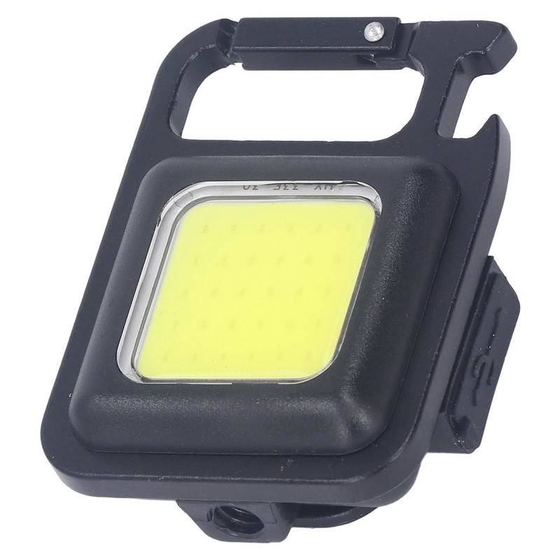 4 Set COB Keychain Work Light 1000lm 3 Modes Waterproof