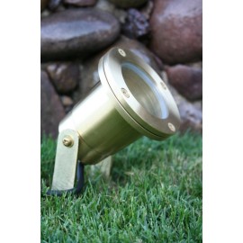 Yard Bright 20W Brass Underwater Color-Changing LED Pond Light