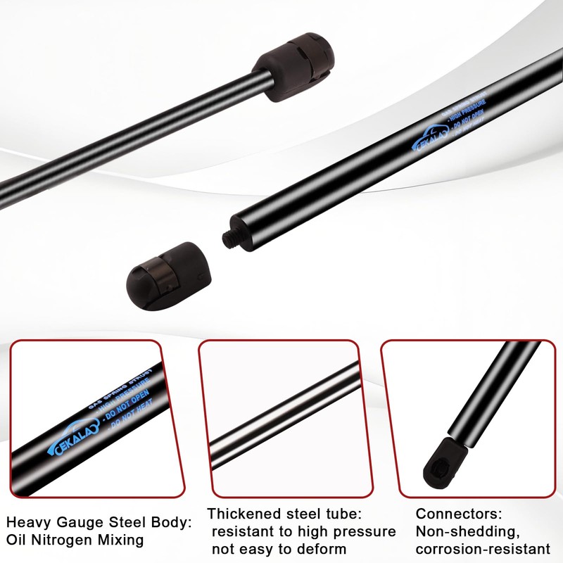 EKALA 6659 Front Hood Struts for 2009-2010 Dodge Ram 1500/2500/3500,