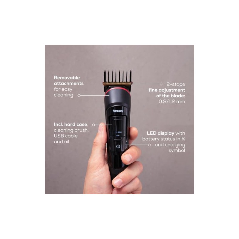 Beurer MN9X Multi-Functional Styler, for Trimming & Shaving the Whole