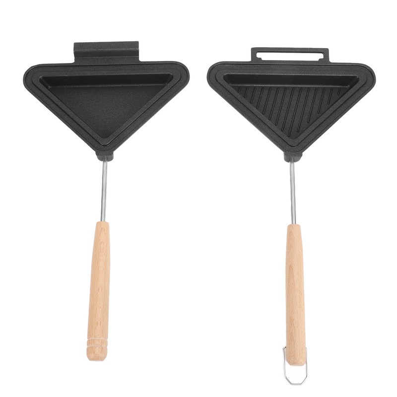 Sandwich Maker Multipurpose Aluminium Alloy Prevents Stick Double Sided Frying