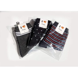 Toeless Pedicure Socks, 3 Pairs