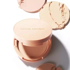 Nature Republic 네이처리퍼블릭 파우더 팩트 톤보정 메이크업 픽싱 프로방스 MNS [02 베이지] Nature Republic Powder Pact Tone Correction Makeup Fixing Provence MNS [02 Beige]