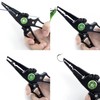 Cyfie Fishing Pliers, Anti-Rust, Multi-functional, Locking Function, Line Cutter, Needle