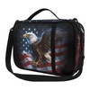 Showudesigns American Flag Eagle Bible Cover for Men Bible Carrying