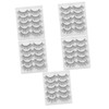 LALAFINA 25pairs Synthetic False Eyelashes for Women Lightweight Natural Look