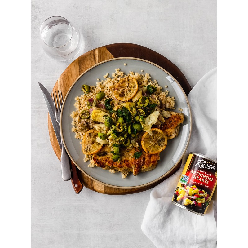 Reese Quartered Artichoke Hearts, 14 Ounces (Pack of 12)