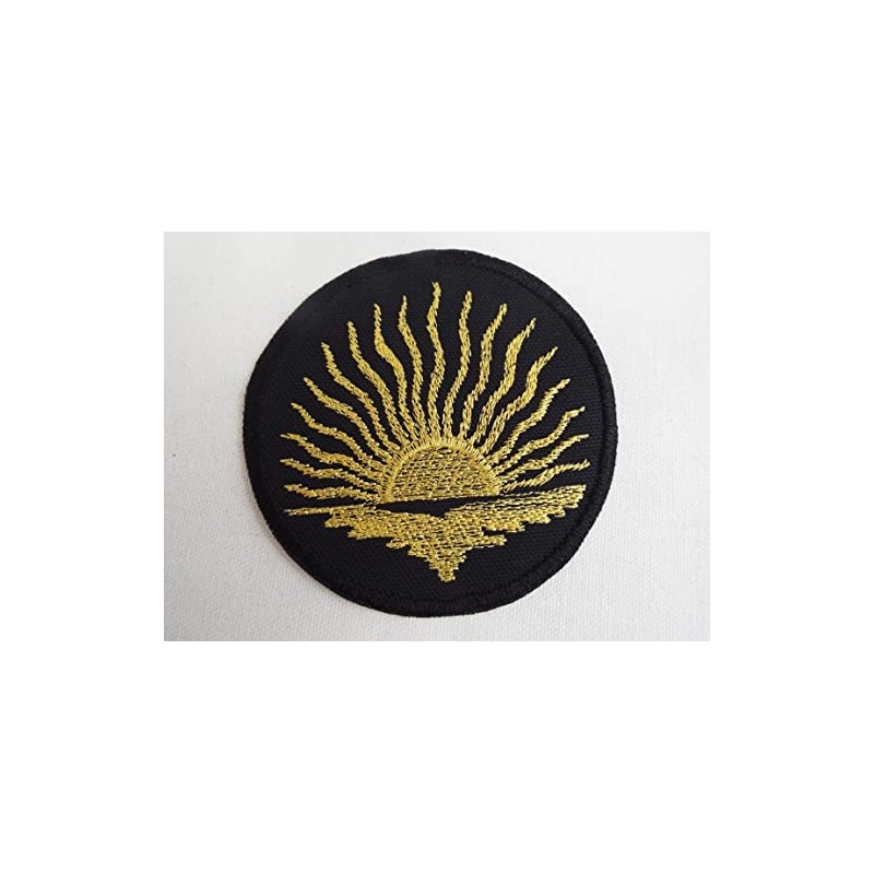 Rising Sun Embroidery Iron-on Patch