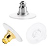 Fishhook Earring Backs for Droopy Ears, Earring Backs Replacement, Bullet