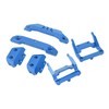 RC 1/18 Bumper Replacement Aluminum Alloy RC Front Rear Bumpers