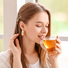 Civilized Coffee Decaffeinated Instant Assam Black Tea Powder for Hot Tea, Iced Tea & Baking (8oz) 3 pack