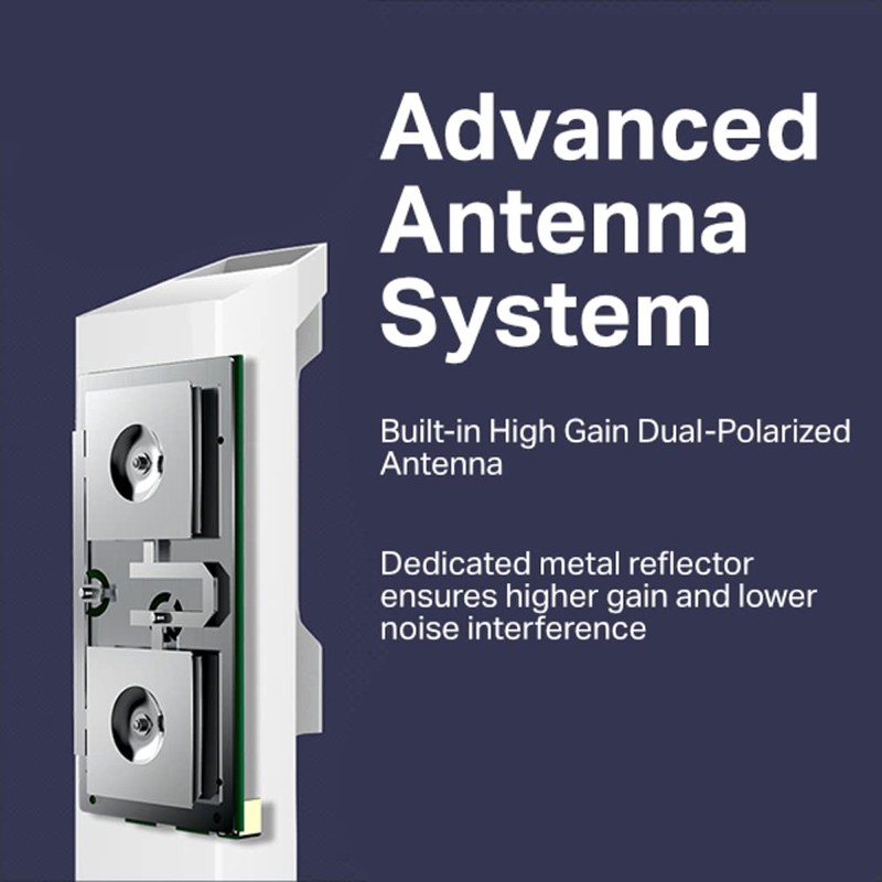 TP-Link POINT D'ACCES CPE210 - Blanc