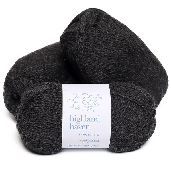 Highland Haven - 100% Highland Wool Yarn Set of 3
