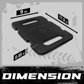 Yes4All Adjustable Ruck Weight 30LBS with Straps for Rucking, Swings, Squat, Strength Training, Fitness Workout and Home Exercises