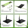 Feroca Upgraded Golf Alignment Stick Holder with Anti-Tip Base, Golf
