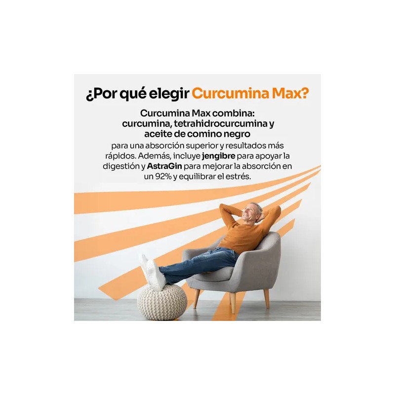 Pack 3 Curcumina Max Nutrientes Vidalabs México 60 Sofgels Sabor