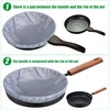 WUBOECE Pot and Pan Protectors for Stacking 6 PCS (8"