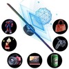 3D Holographic Projection Fan with 16.5in(42cm) 256 LED high-Definition Display,