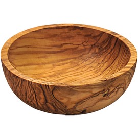 Kesper Bowl 15cm of Olive Wood, Brown, 15 cm