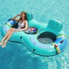 Jasonwell Heavy Duty 2 Person Inflatable River/Pool Tube Float with